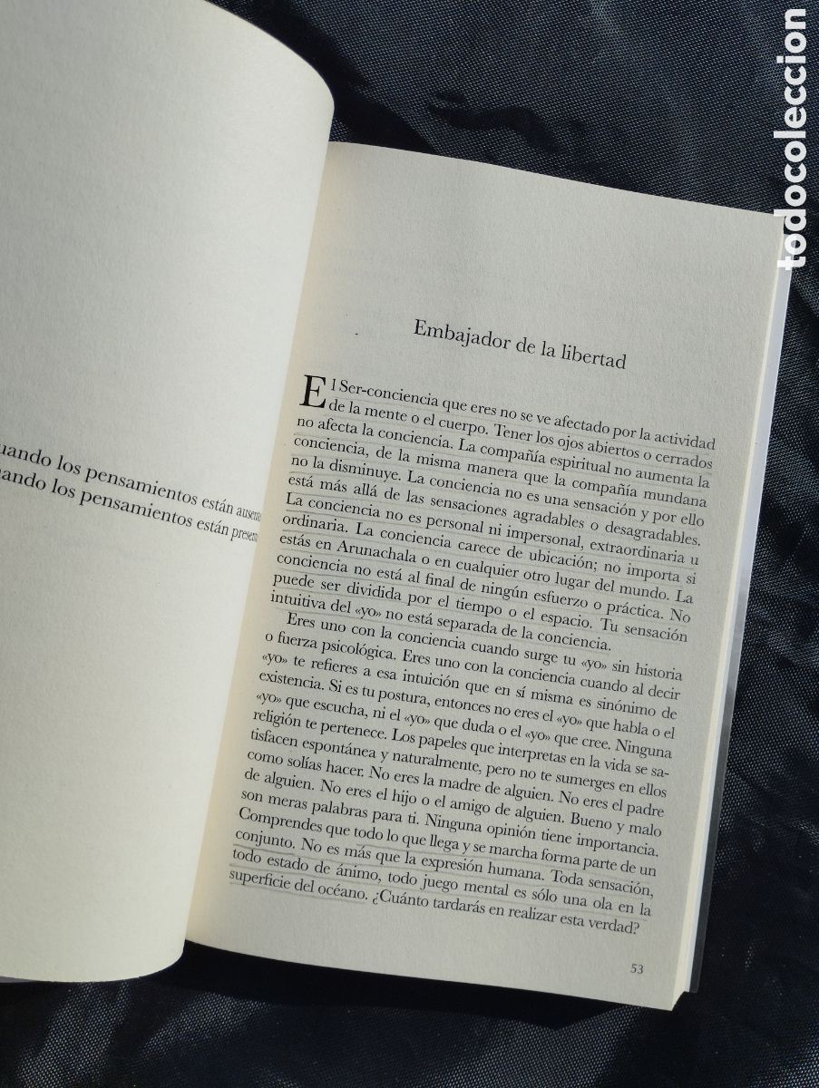 Libros de segunda mano: Mooji. El latido de lo absoluto. - Foto 3