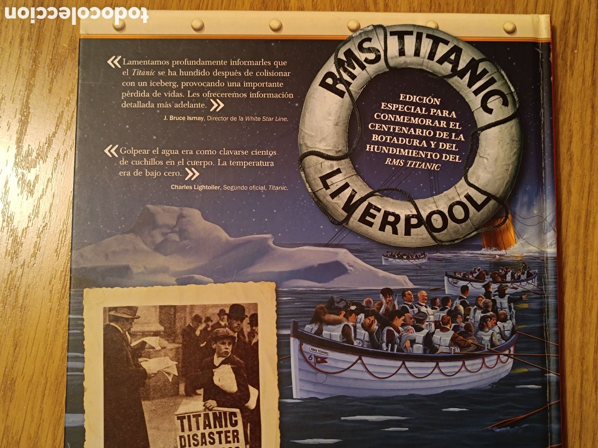 Libros de segunda mano: Libro Titanic - Tragedia en el mar - Philip Wilkinson - Foto 8