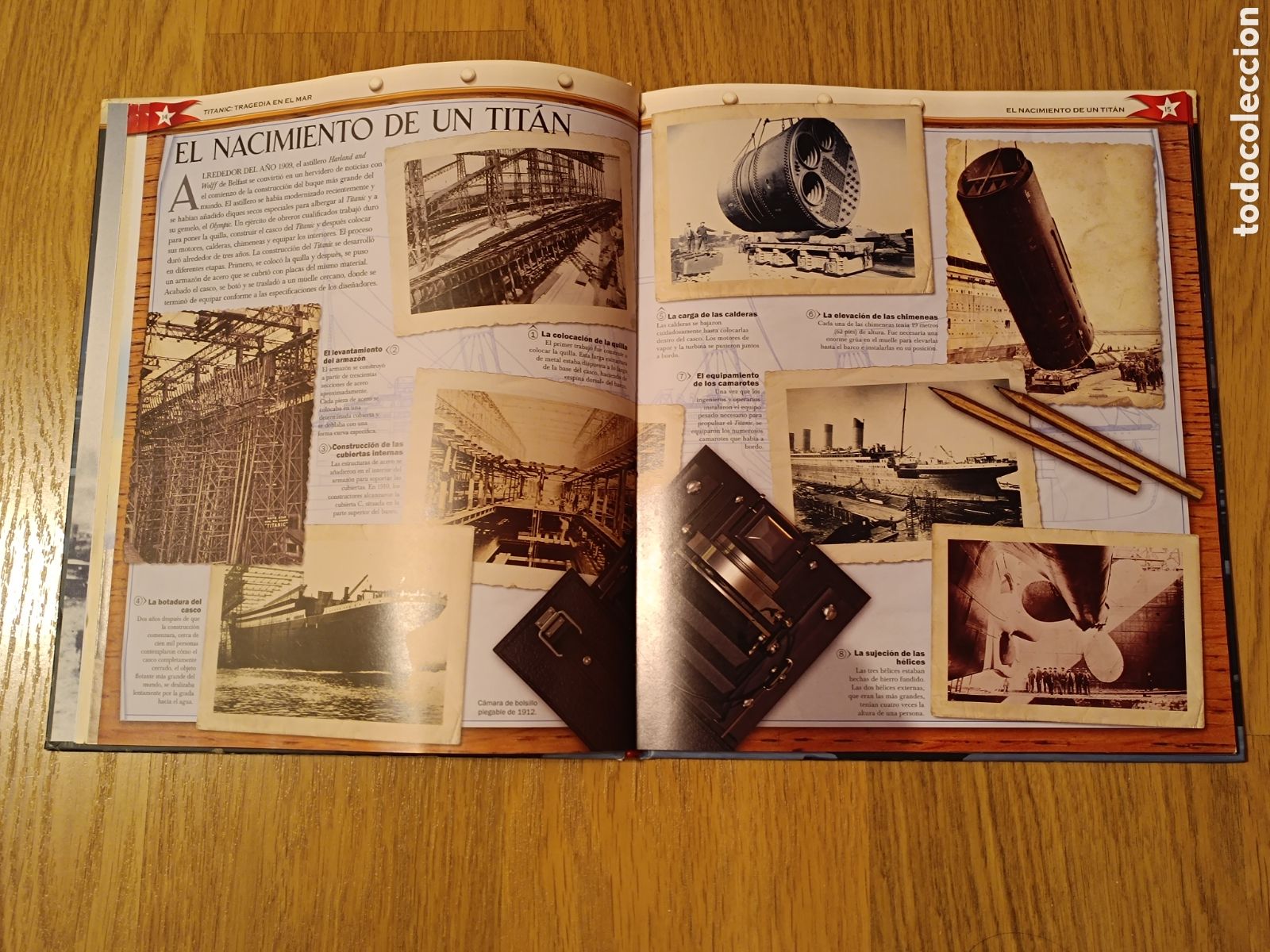 Libros de segunda mano: Libro Titanic - Tragedia en el mar - Philip Wilkinson - Foto 3