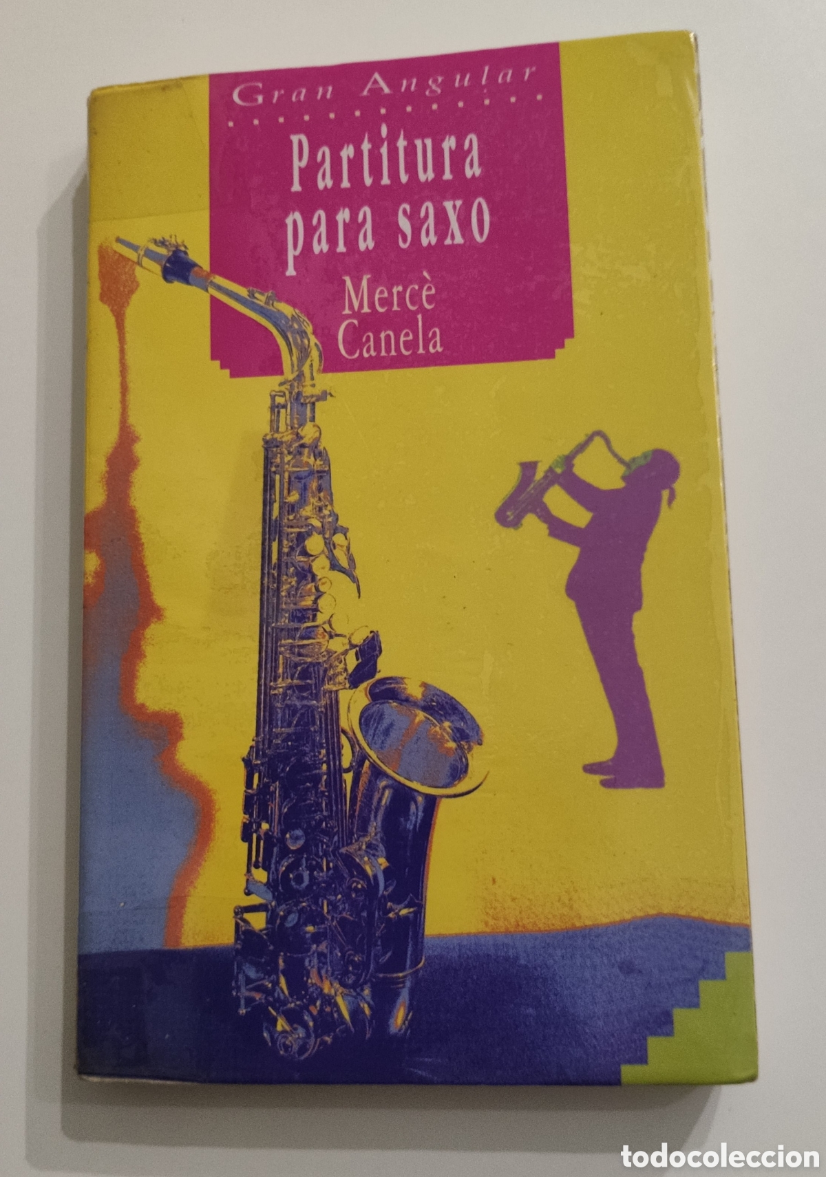 Libros de segunda mano: Partitura para saxo. Merc&eacute; Canela. - Foto 1