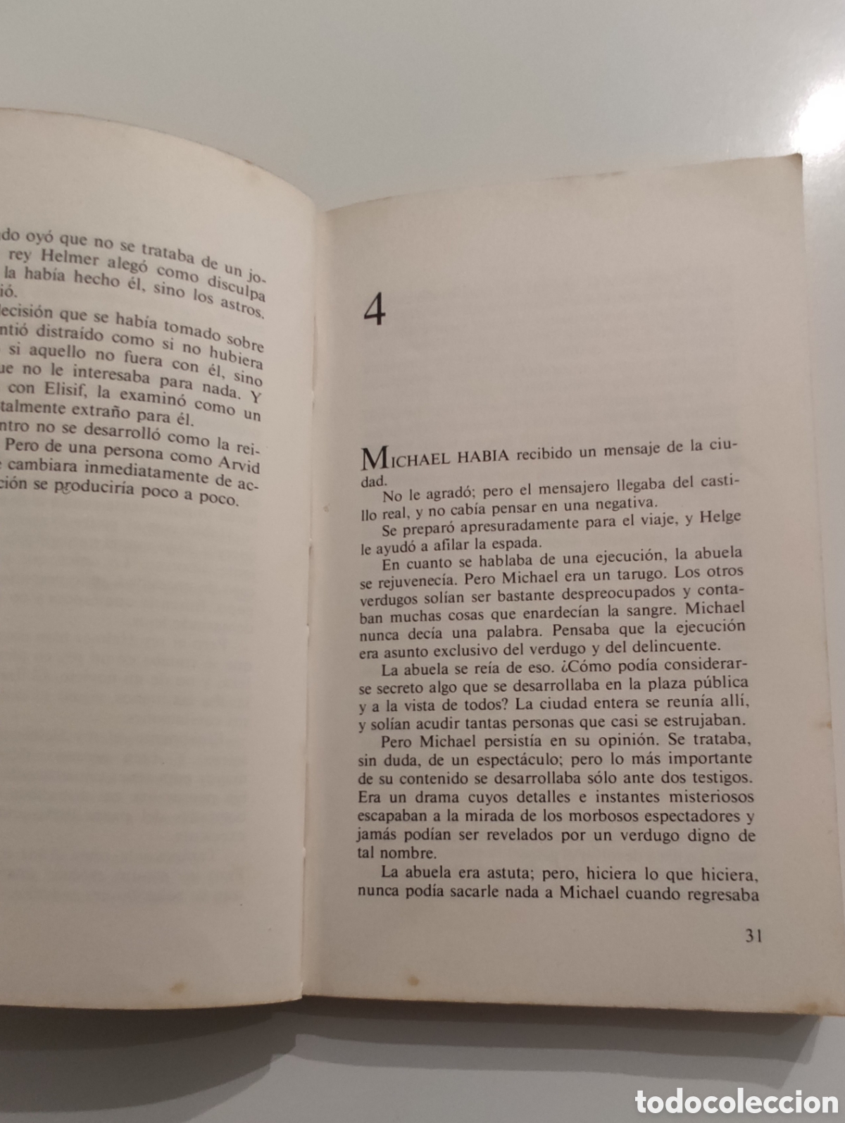 Libros de segunda mano: El rey y el cabeza de turco. Mar&iacute;a Gripe. - Foto 5