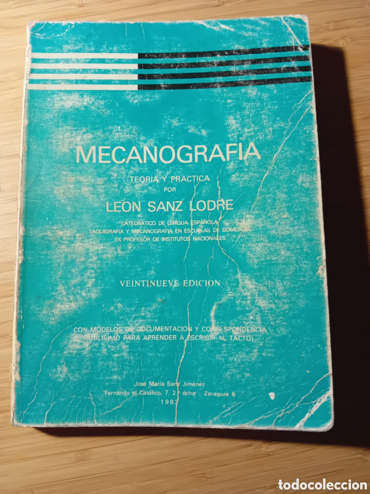 Libros de segunda mano: Mecanografia. Teoria y practica - Leon Sanz Lodre - Foto 1