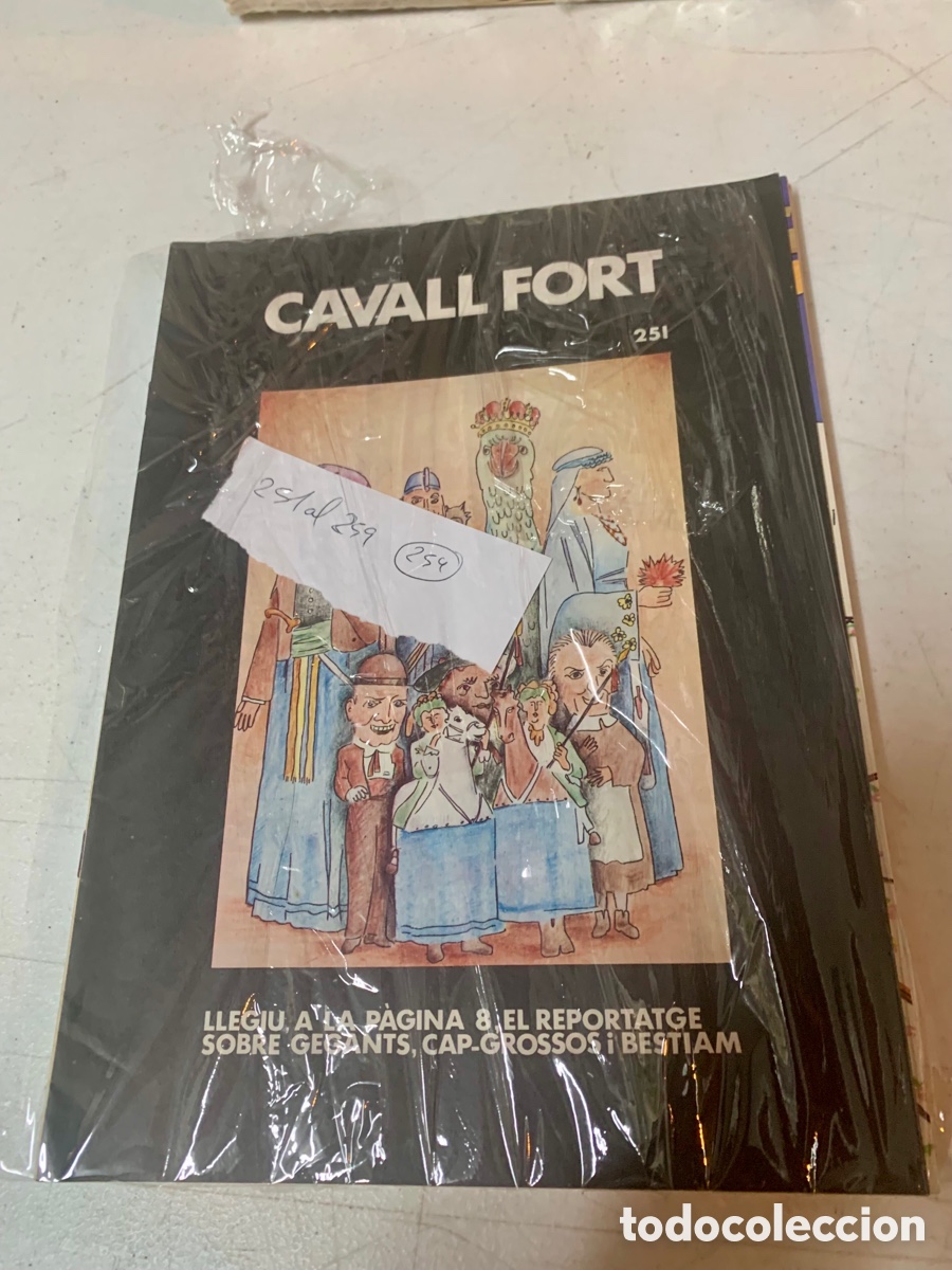 Libros de segunda mano: Cavall fort, 8 numeros:251 al 253 y 255 al 259 - Foto 1