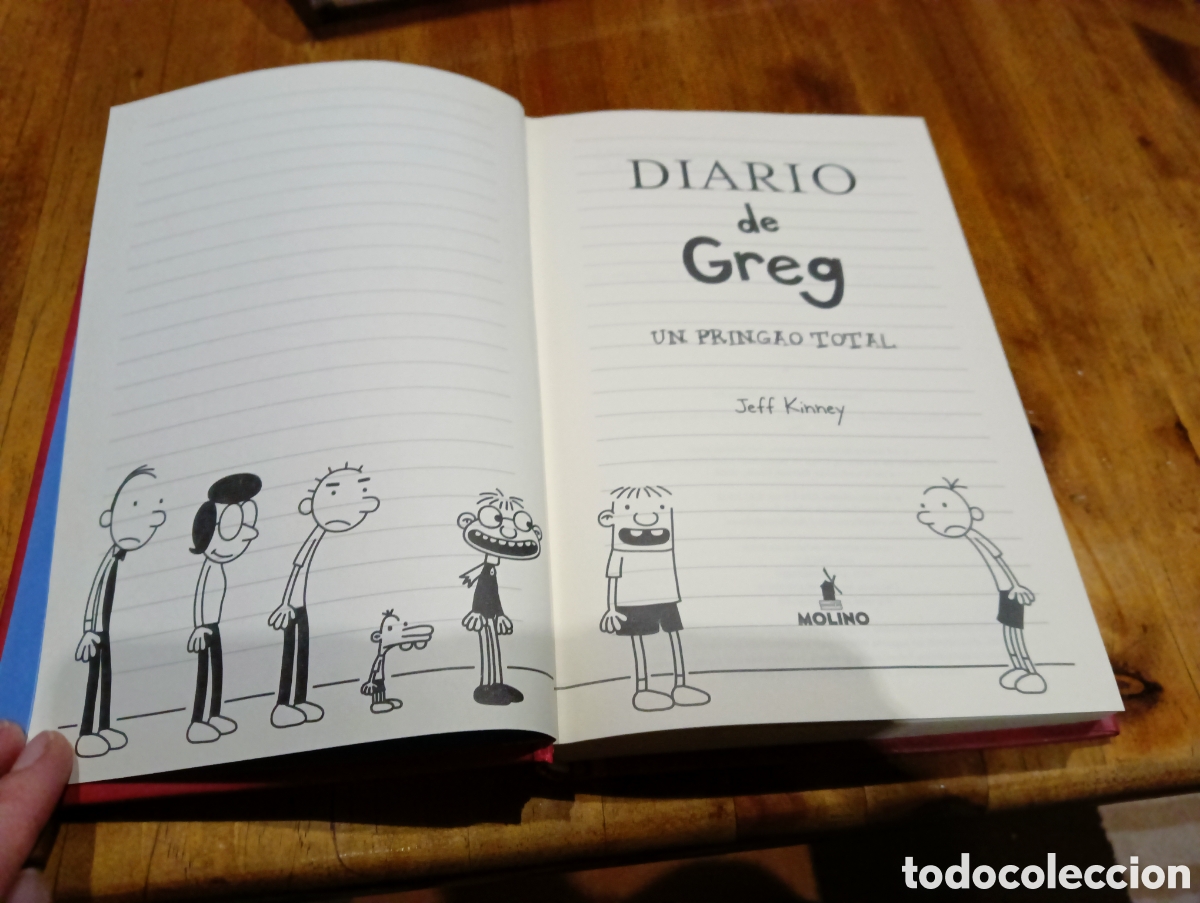 Libros de segunda mano: Diario de Greg un pringao total - Foto 2
