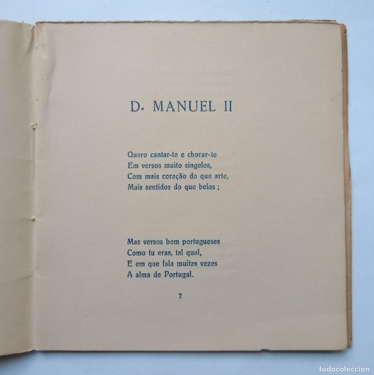 Libros de segunda mano: Coelho da Cunha, Jos&eacute; - D. Manuel II - (1932) - SIGNED - Foto 4