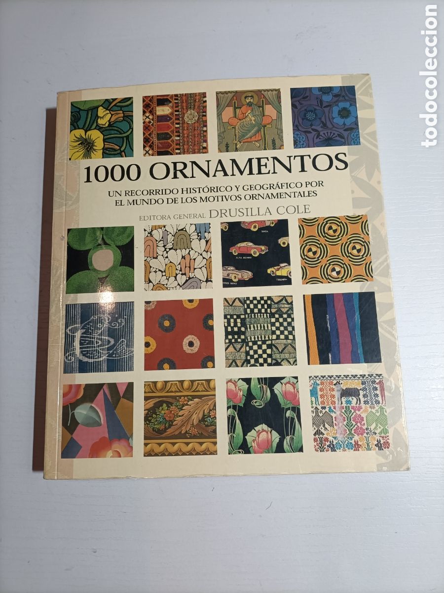 Libros de segunda mano: 1000. Ornamentos. Un recorrido hist&oacute;rico y geogr&aacute;fico para el mundo de los motivos ornamentales