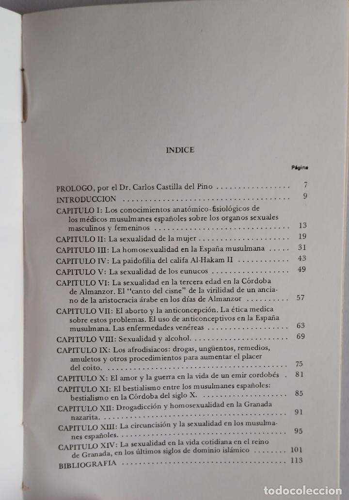 Libros de segunda mano: LA SEXUALIDAD EN LA ESPA&Ntilde;A MUSULMANA - Foto 4