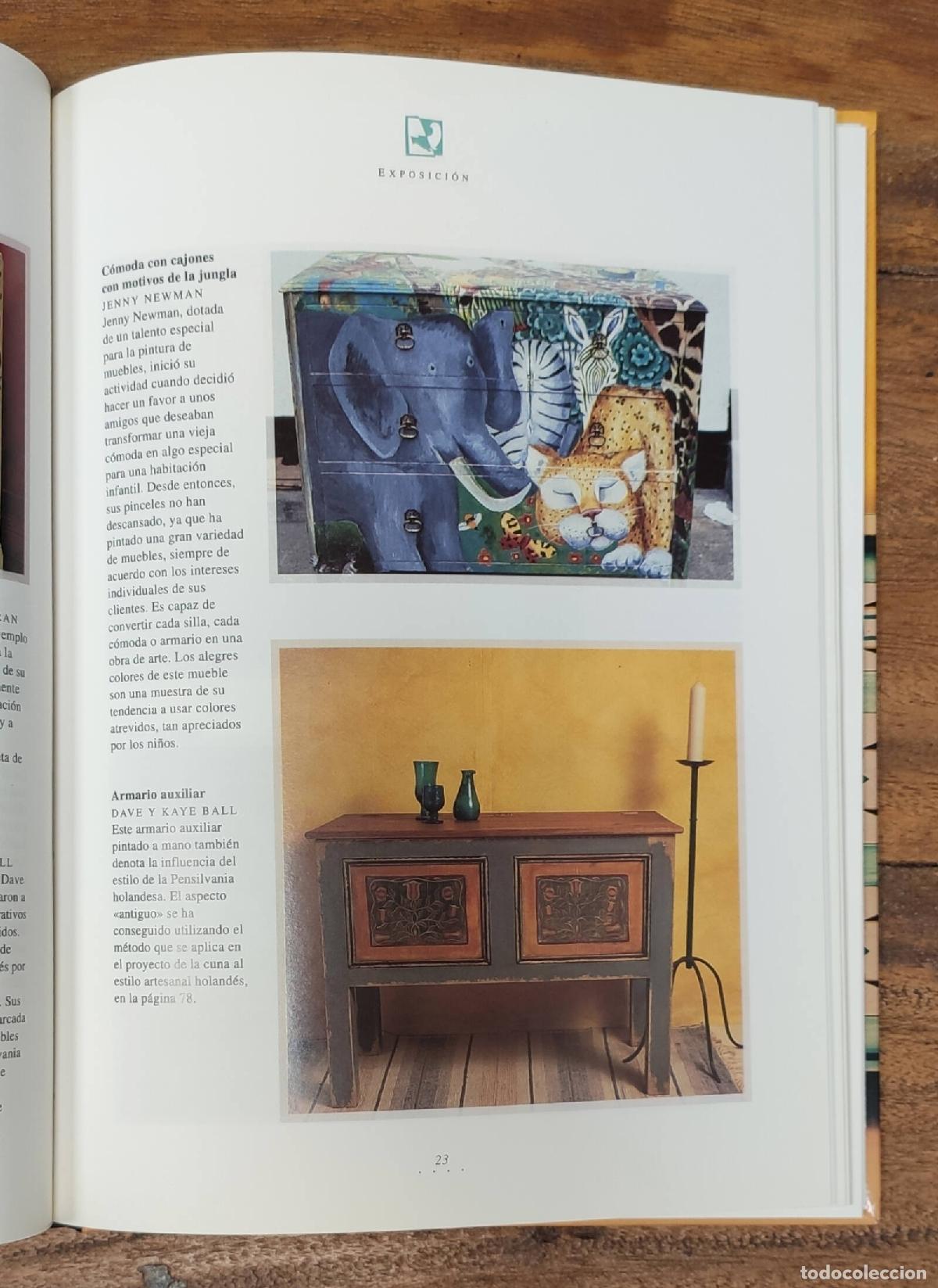 Libros de segunda mano: PINTAR MUEBLES. FISCHMAN, Jaclynn. Blume. 1994. - Foto 3