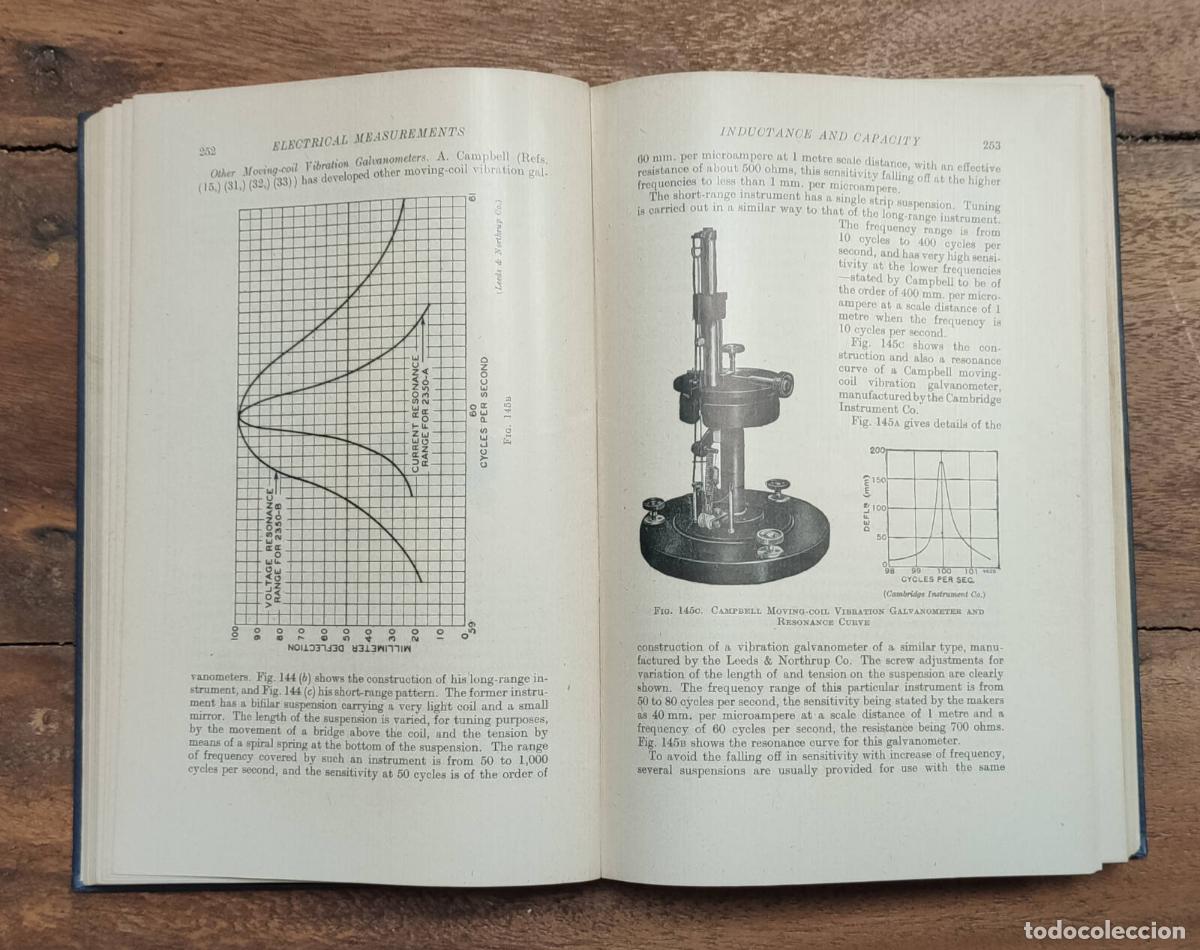 Libros de segunda mano: ELECTRICAL MEASUREMENTS AND MEASURING INSTRUMENTS. GOLDING, E. W. Sir Isaac Pitman & Sons. 1946. - Foto 3
