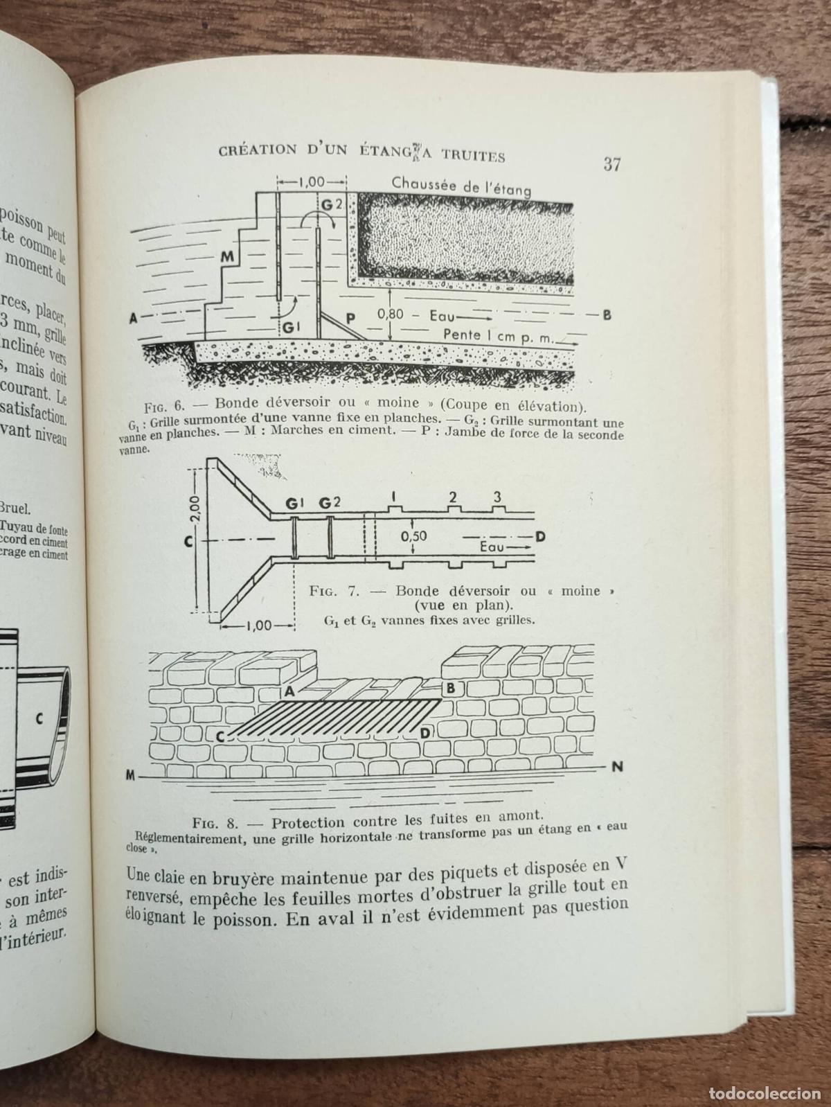 Libros de segunda mano: SALMONICULTURE PRATIQUE. NARD, J. La Maison Rustique. 1960. - Foto 4