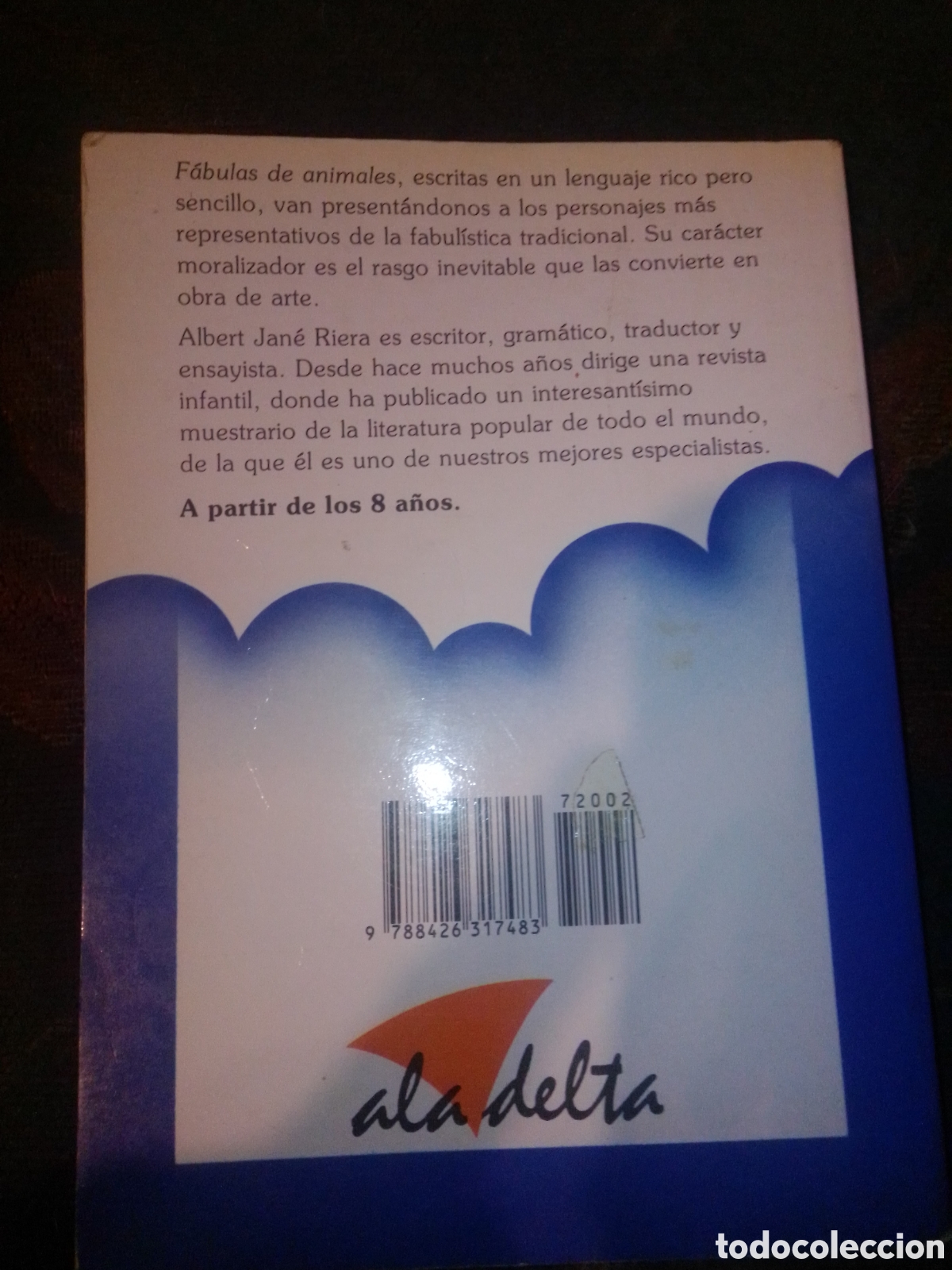 Libros de segunda mano: F&Aacute;BULAS DE ANIMALES. ALBERT JAN&Eacute; ALA DELTA - Foto 2