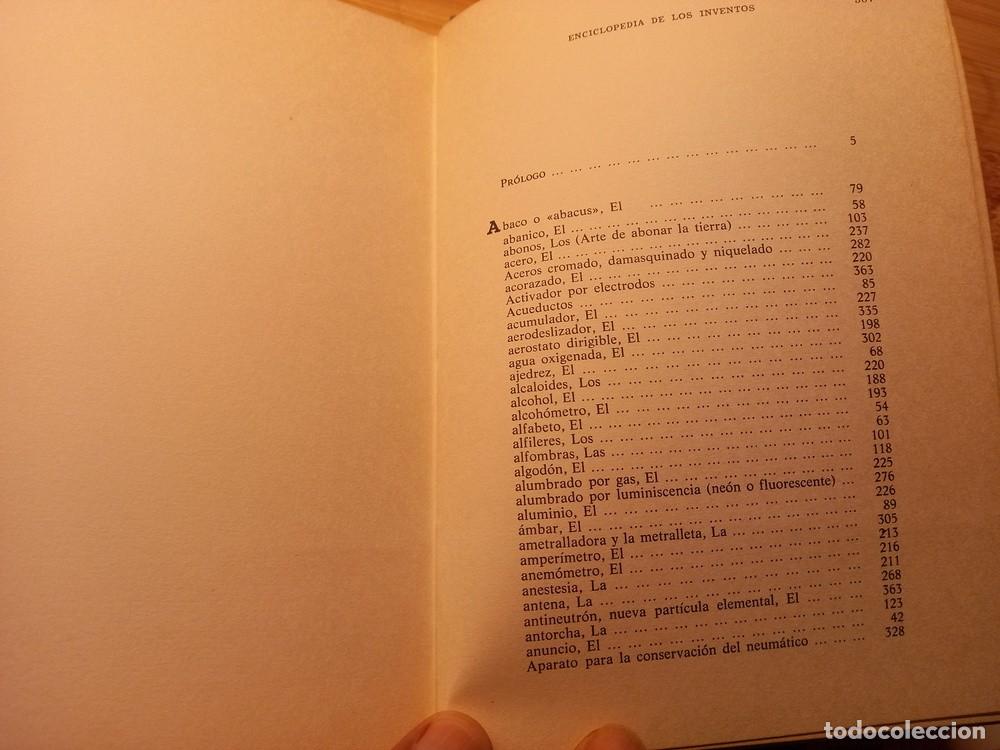 Libros de segunda mano: ENCICLOPEDIA DE LOS INVENTOS. Gass&oacute; Hermanos, 1968 - Foto 7