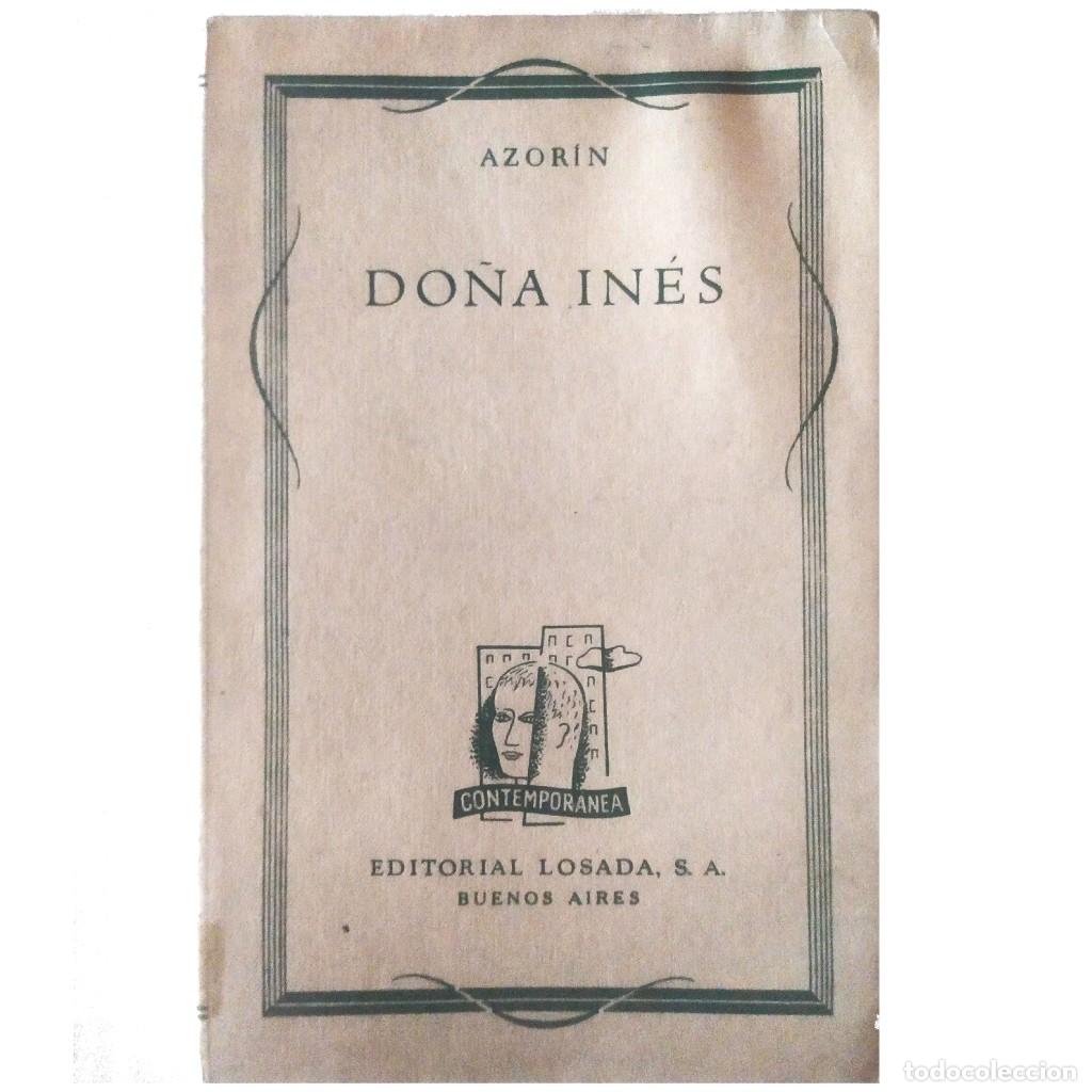 Libros de segunda mano: DO&Ntilde;A IN&Eacute;S. Azor&iacute;n - Foto 1