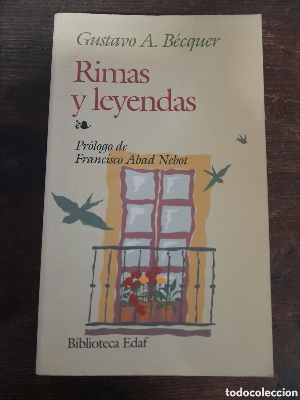 Libros de segunda mano: Rimas Y Leyendas, Gustavo A. B&eacute;cquer - EDAF 1997 - Foto 1