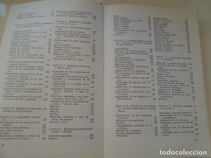 Libros de segunda mano: MATERIALES ELECTRO-T&Eacute;CNICOS - J. RAM&Iacute;REZ V&Aacute;ZQUEZ - EDICIONES CEAC 1980. - Foto 7