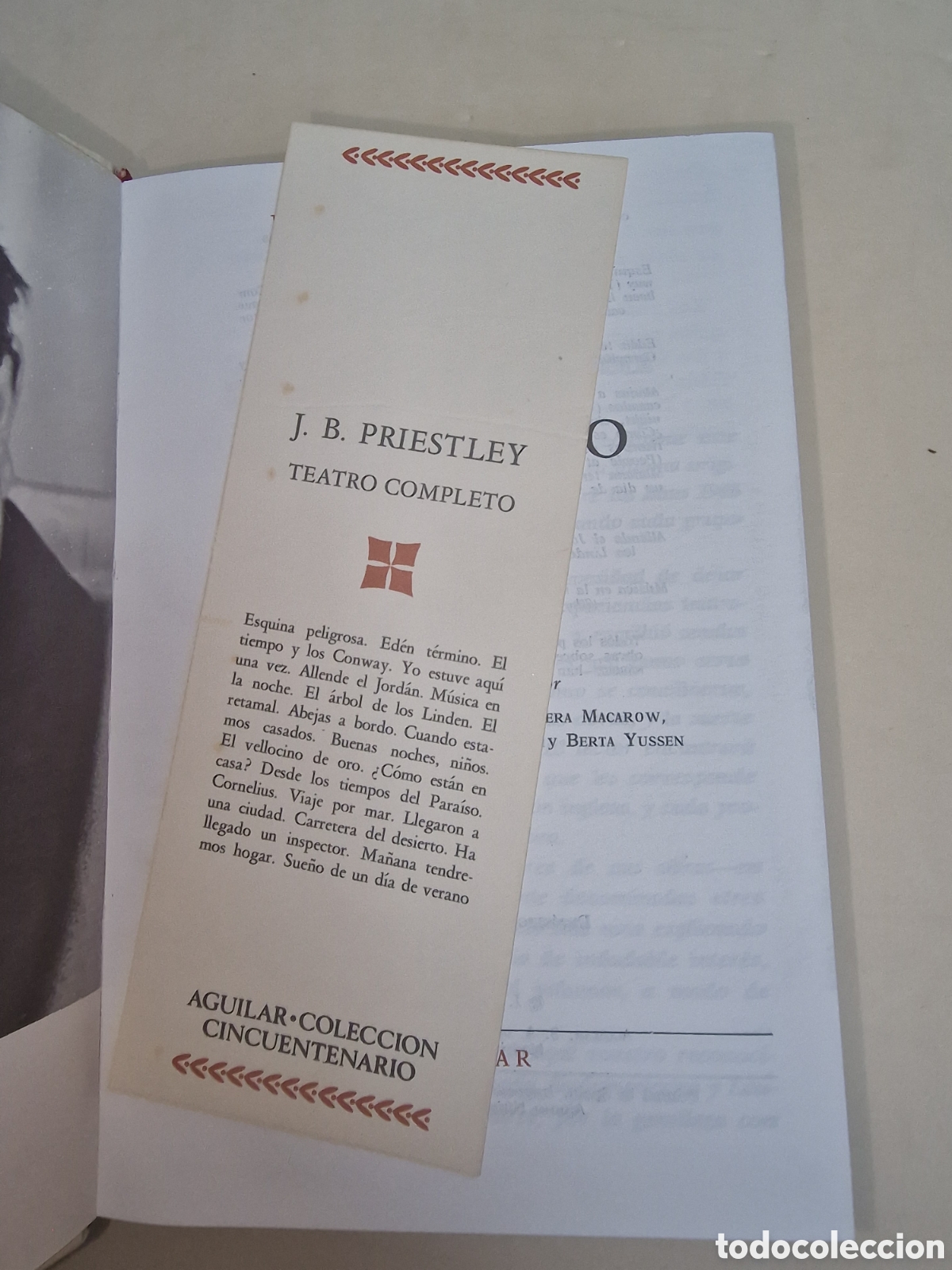 Libros de segunda mano: Priestley, Teatro Completo - Foto 4