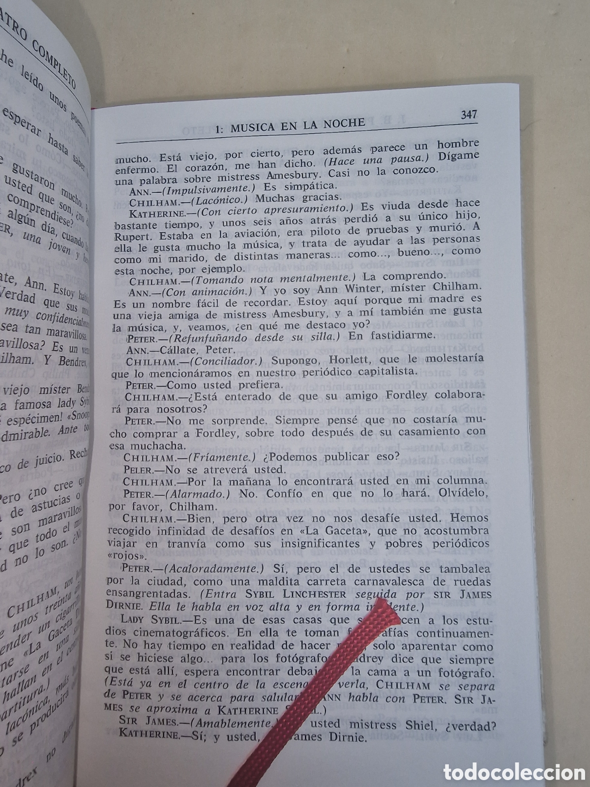 Libros de segunda mano: Priestley, Teatro Completo - Foto 2