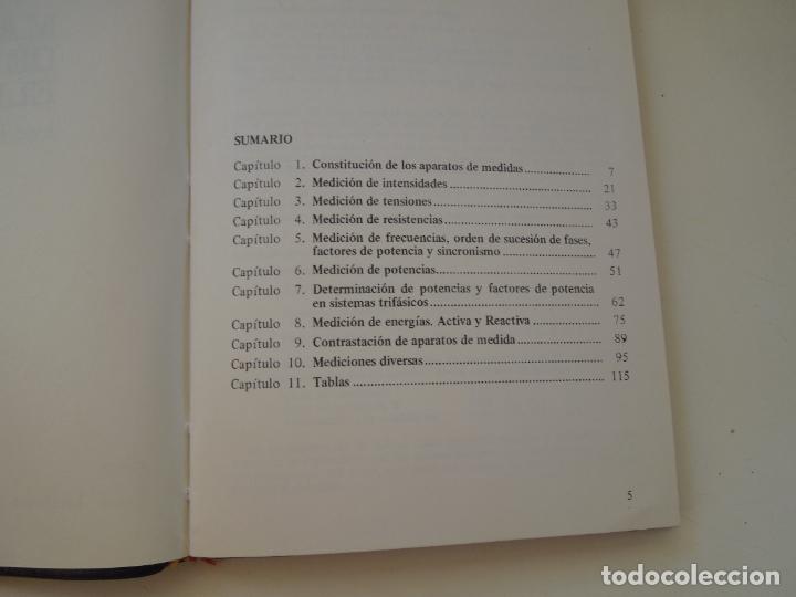 Libros de segunda mano: MANUAL DE MEDIDAS EL&Eacute;CTRICAS - JOS&Eacute; ROLD&Aacute;N - EDICIONES CEAC 1981. - Foto 3