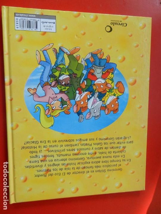 Libros de segunda mano: GERONIMO STILTON - LA ERA GLACIAL -PLANETA JUNIOR 2011 - PASTAS DURAS - Foto 2