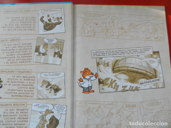 Libros de segunda mano: GERONIMO STILTON - LA ERA GLACIAL -PLANETA JUNIOR 2011 - PASTAS DURAS - Foto 5