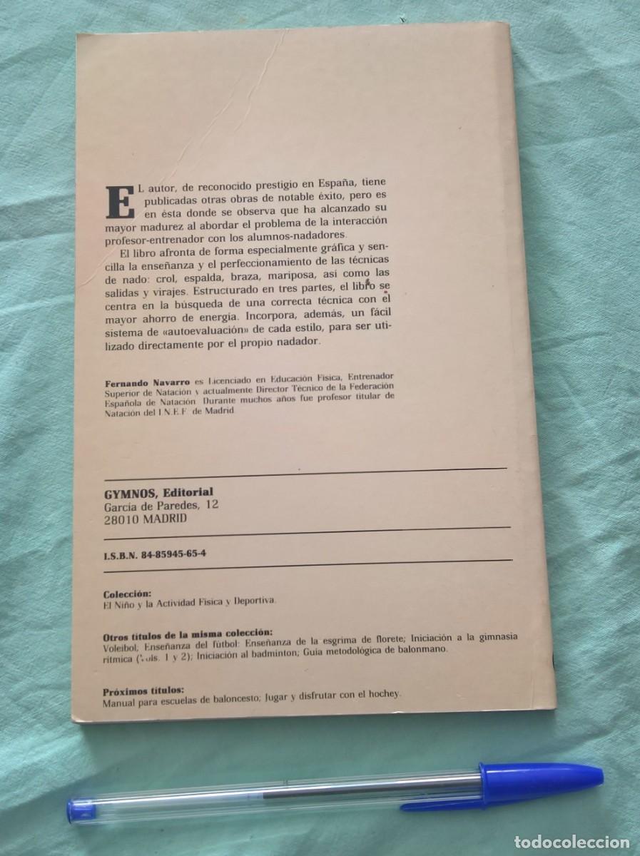 Libros de segunda mano: Dominio de la Natacion..Aprender a Nadar..libro 1990 - Foto 7