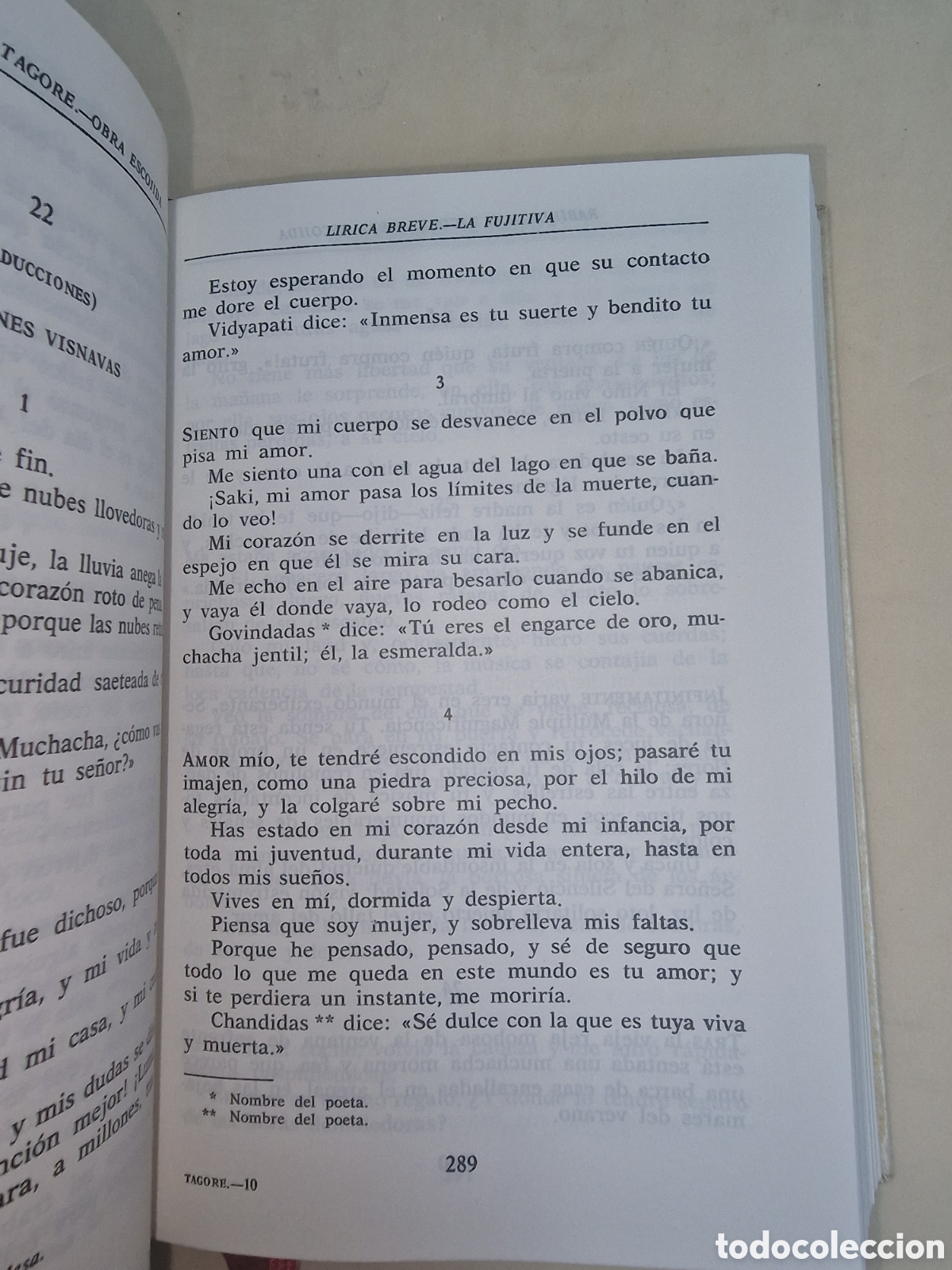 Libros de segunda mano: Tagore, Obra Escogida - Foto 4