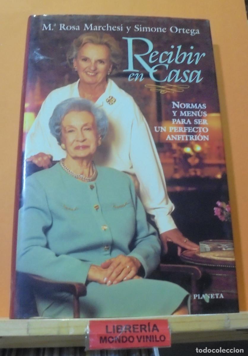 Libros de segunda mano: Recibir en casa. M&ordf; Rosa Marchesi y Simone Ortega - Foto 1