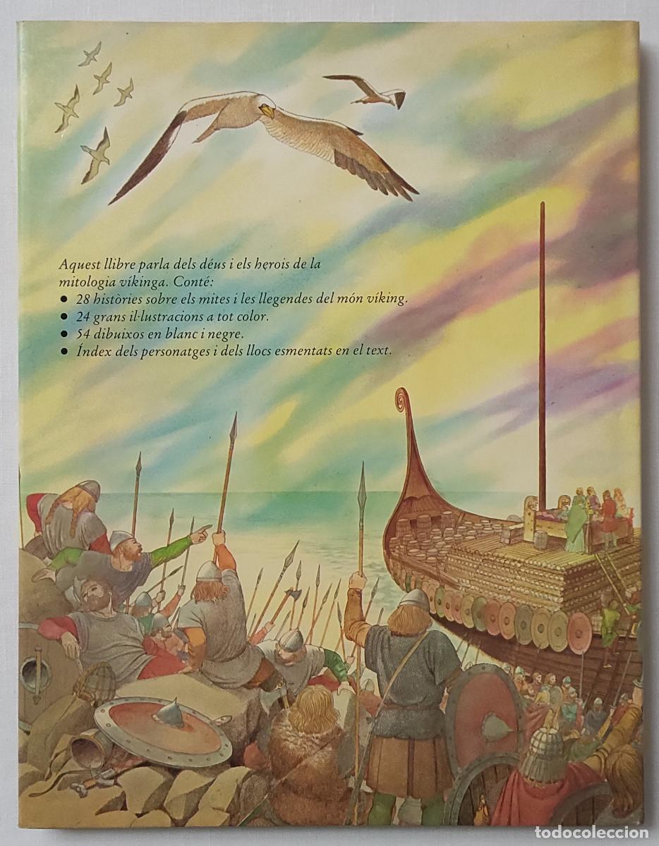 Libros de segunda mano: MITOLOGIA VIKINGA. D&Eacute;US I HEROIS. BARCANOVA. - Foto 2