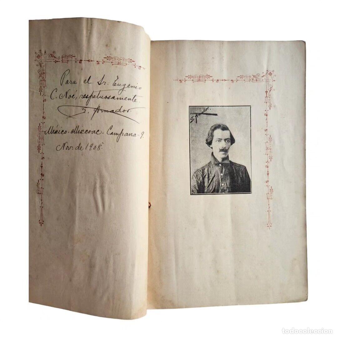 Libros de segunda mano: Severo Amador- Carbuncios - M&eacute;xico, 1908 Modernismo SIGNED - Foto 2