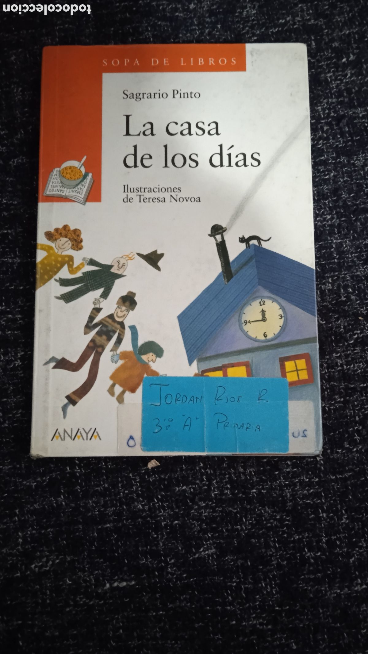 Libros de segunda mano: LA CASA DE LOS DIAS / SAGRARIO PINTO - Foto 1