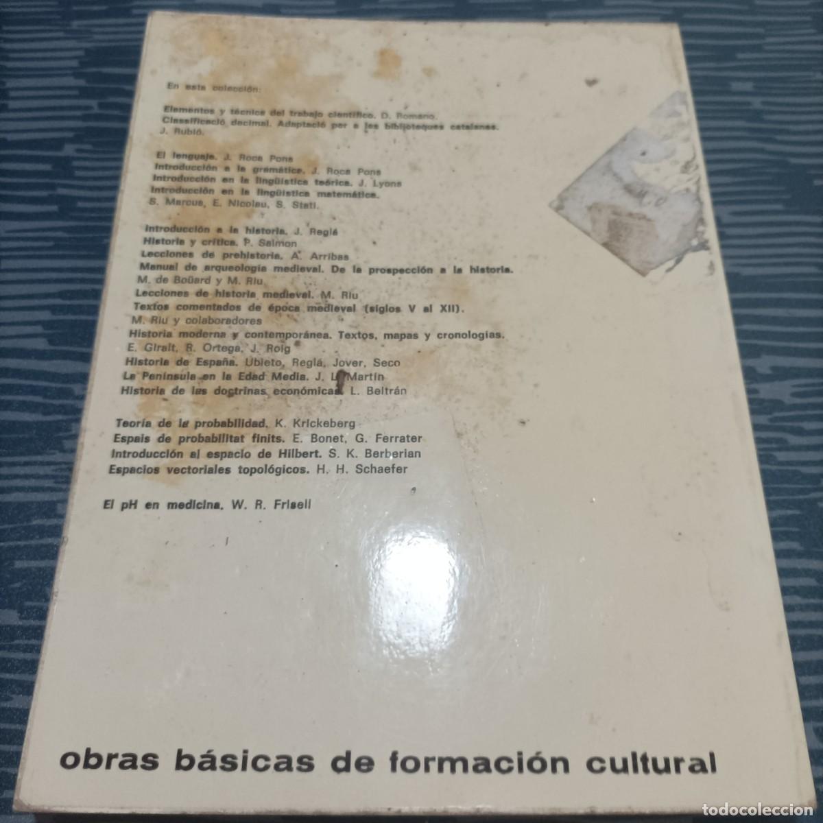 Libros de segunda mano: INTRODUCCI&Oacute;N A LA HISTORIA,J.REGLA,TEIDE,1979,208 PAG. - Foto 4