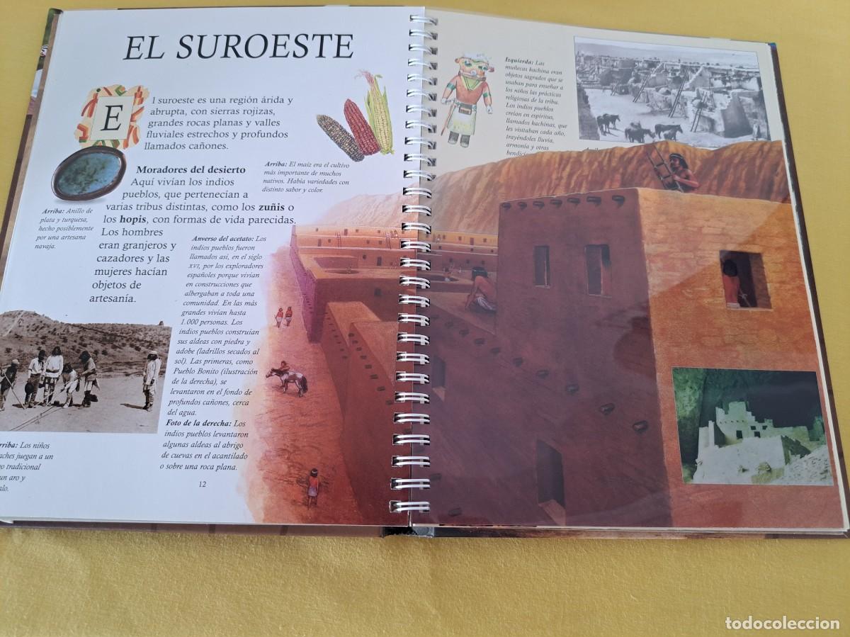 Libros de segunda mano: FIONA MACDONALD - DESCUBRIENDO LA VIDA Y TRADICIONES DE LOS INDIOS - EDICIONES SM 2006 - Foto 6