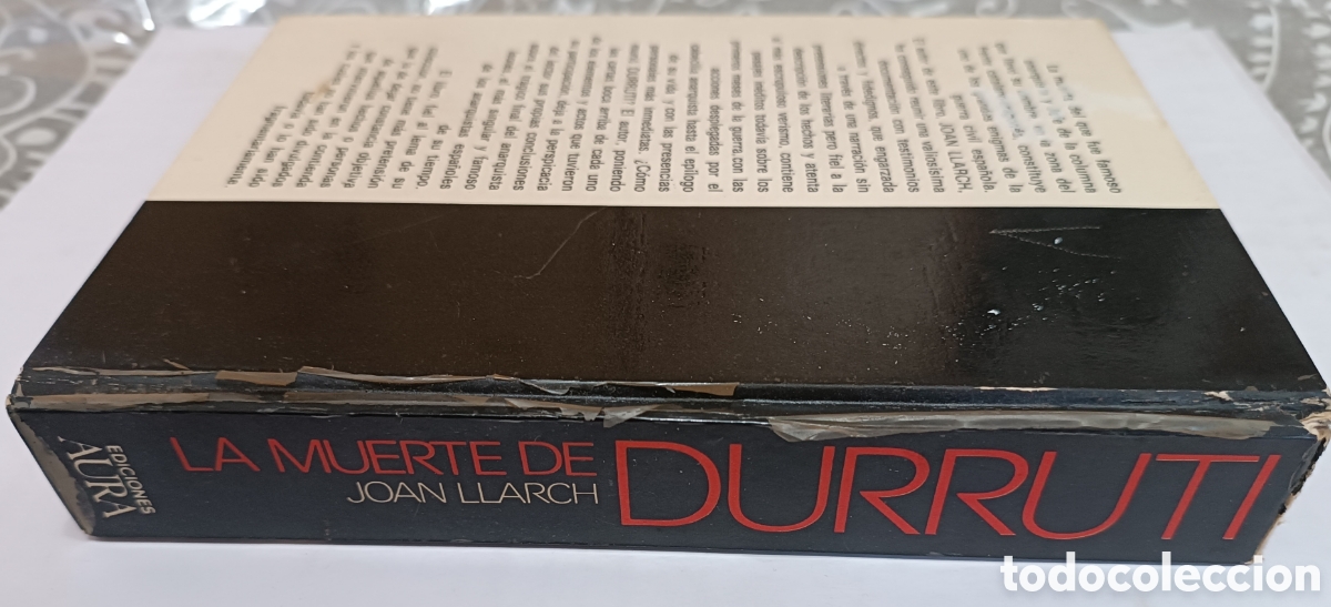 Libros de segunda mano: LIBRO LA MUERTE DE DURRUTI ***PEDIDO MINIMO 10&euro;!!*** - Foto 2