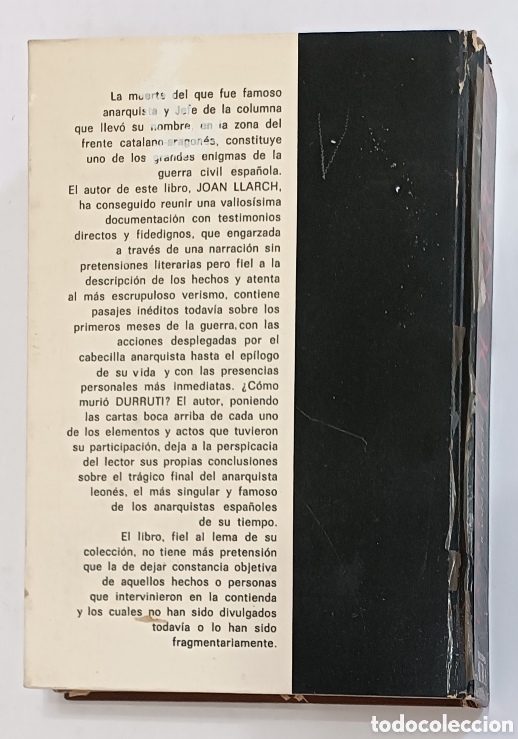 Libros de segunda mano: LIBRO LA MUERTE DE DURRUTI ***PEDIDO MINIMO 10&euro;!!*** - Foto 3