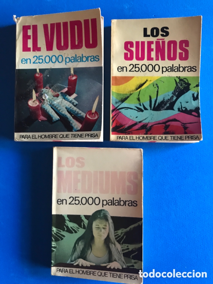 Libros de segunda mano: EL VUD&Uacute;; LOS SUE&Ntilde;OS; LOS SUE&Ntilde;OS - Foto 1