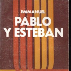 Libros de segunda mano: EMMANUEL : PABLO Y ESTEBAN (KIER, 1983)