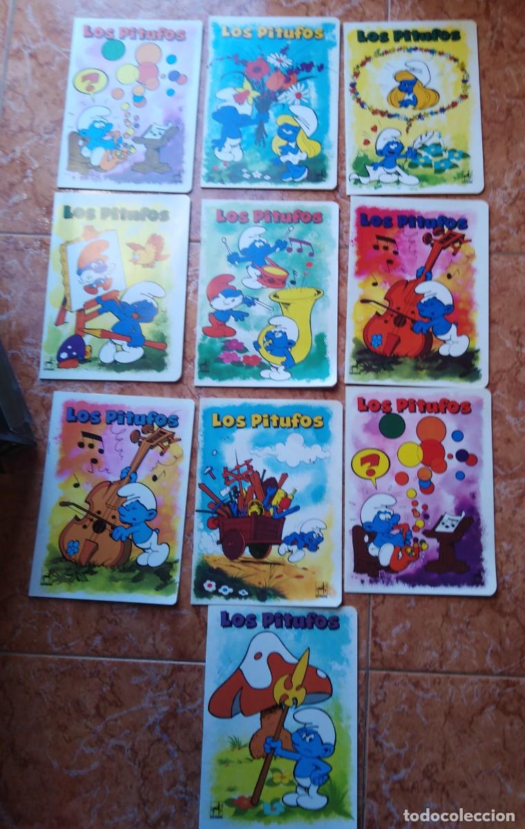 Libros de segunda mano: LOTE DE 10 CUADERNOS LOS PITUFOS. peyo centauro de los 80