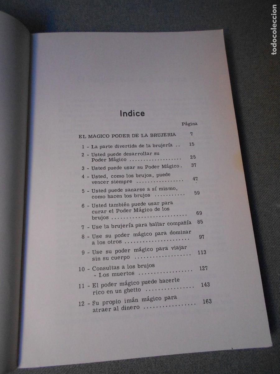 Libros de segunda mano: EL PODER SECRETO DE LA BRUJERIA - Foto 3
