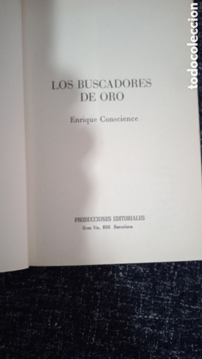 Libros de segunda mano: LOS BUSCADORES DE ORO / E. CONSCIENCE - Foto 2