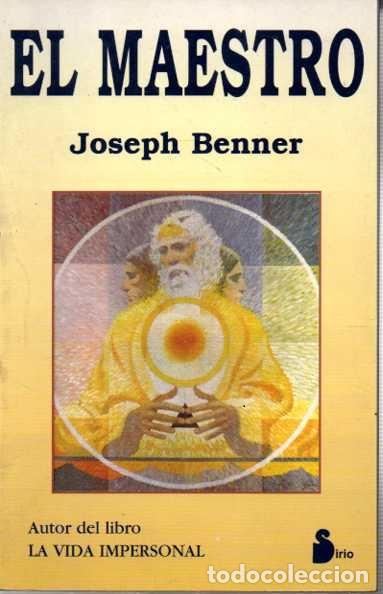 Libros de segunda mano: EL MAESTRO. - BENNER, Joseph. - Foto 1
