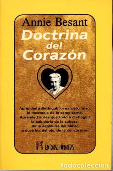 Libros de segunda mano: DOCTRINA DEL CORAZON. - BESANT, Annie. - Foto 2
