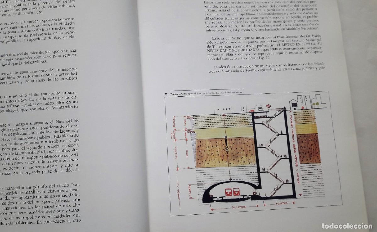 Libros de segunda mano: PASADO Y FUTURO DEL METRO DE SEVILLA. - Foto 3