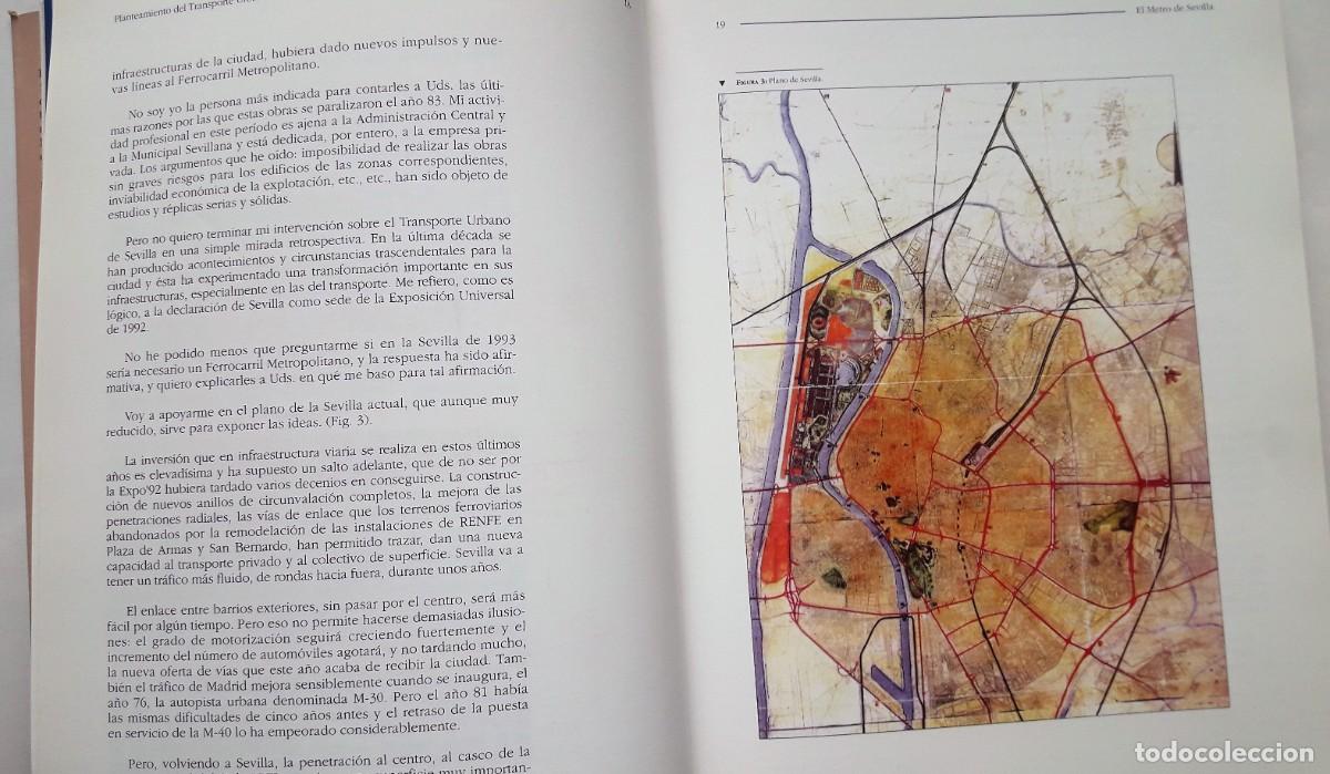 Libros de segunda mano: PASADO Y FUTURO DEL METRO DE SEVILLA. - Foto 4