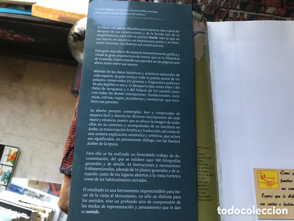 Libros de segunda mano: Leer la Alhambra. Jos&eacute; Miguel Puerta Vilchez - Foto 4