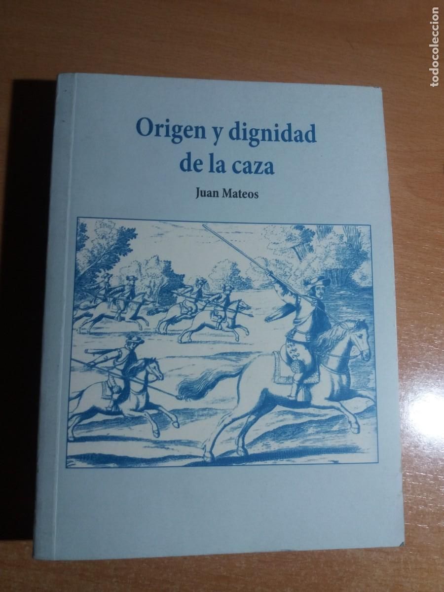 Libros de segunda mano: ORIGEN Y DIGNIDAD DE LA CAZA. JUAN MATEOS. FACS&Iacute;MIL - Foto 1