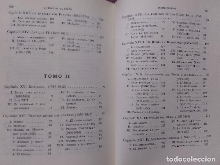Libros de segunda mano: Will y Ariel Durant: La Edad de la Raz&oacute;n. Sus comienzos. Tomo II - Foto 4
