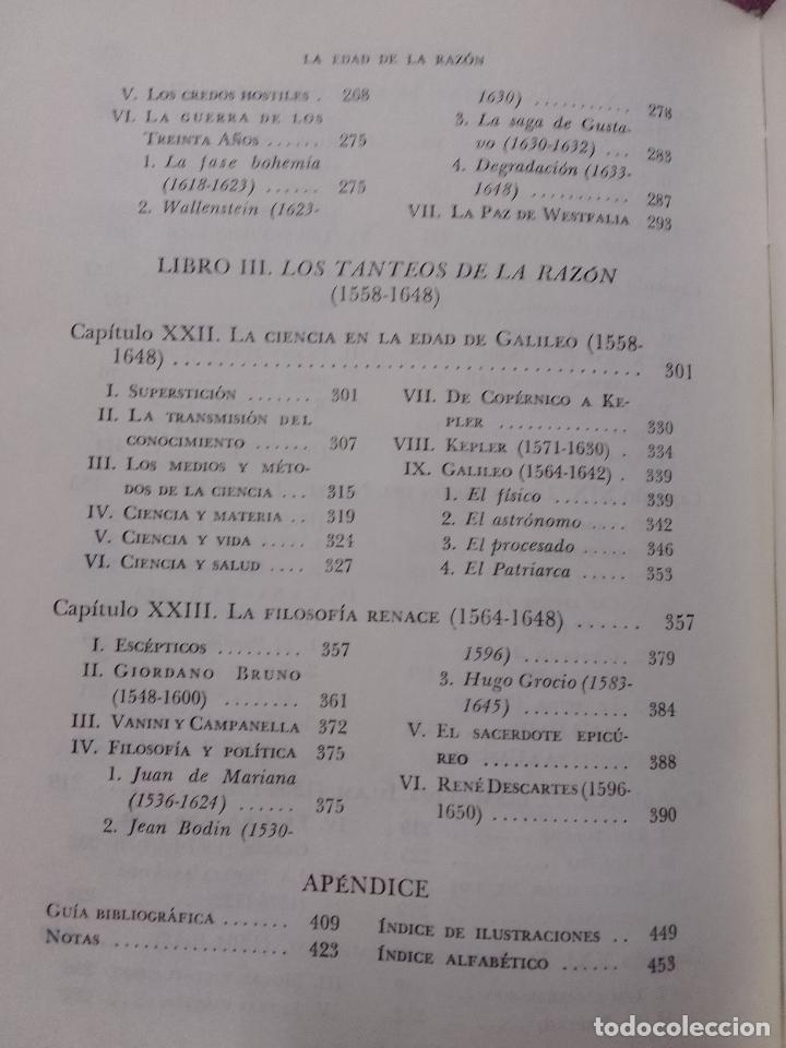 Libros de segunda mano: Will y Ariel Durant: La Edad de la Raz&oacute;n. Sus comienzos. Tomo II - Foto 5