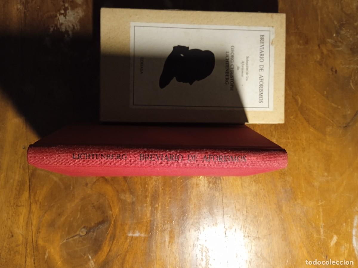 Libros de segunda mano: Breviario de aforismos Lichtemberg - Foto 7