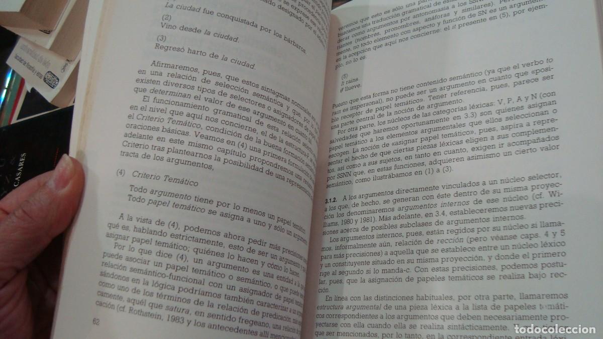 Libros de segunda mano: TEOR&Iacute;A SINT&Aacute;CTICA: De las estructuras a la Recci&oacute;n VIOLETA DEMONTE - Foto 5