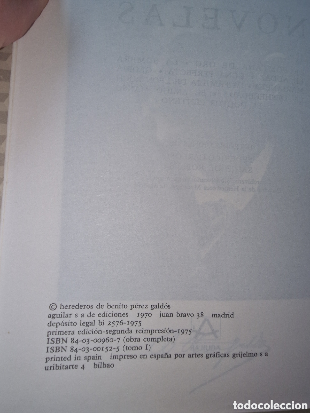 Libros de segunda mano: Perez Galdos, Obras Completas - Foto 10